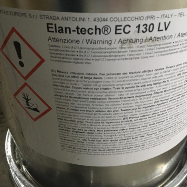 رزین EC 130 LV + هاردنر(ساخت قطعات هوایی)