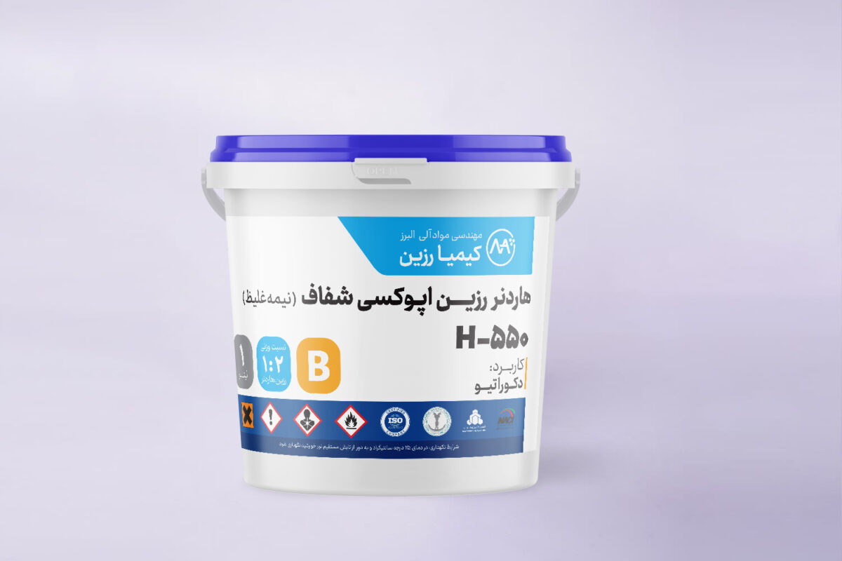 رزین اپوکسی شفاف نیمه غلیظ - Image 4